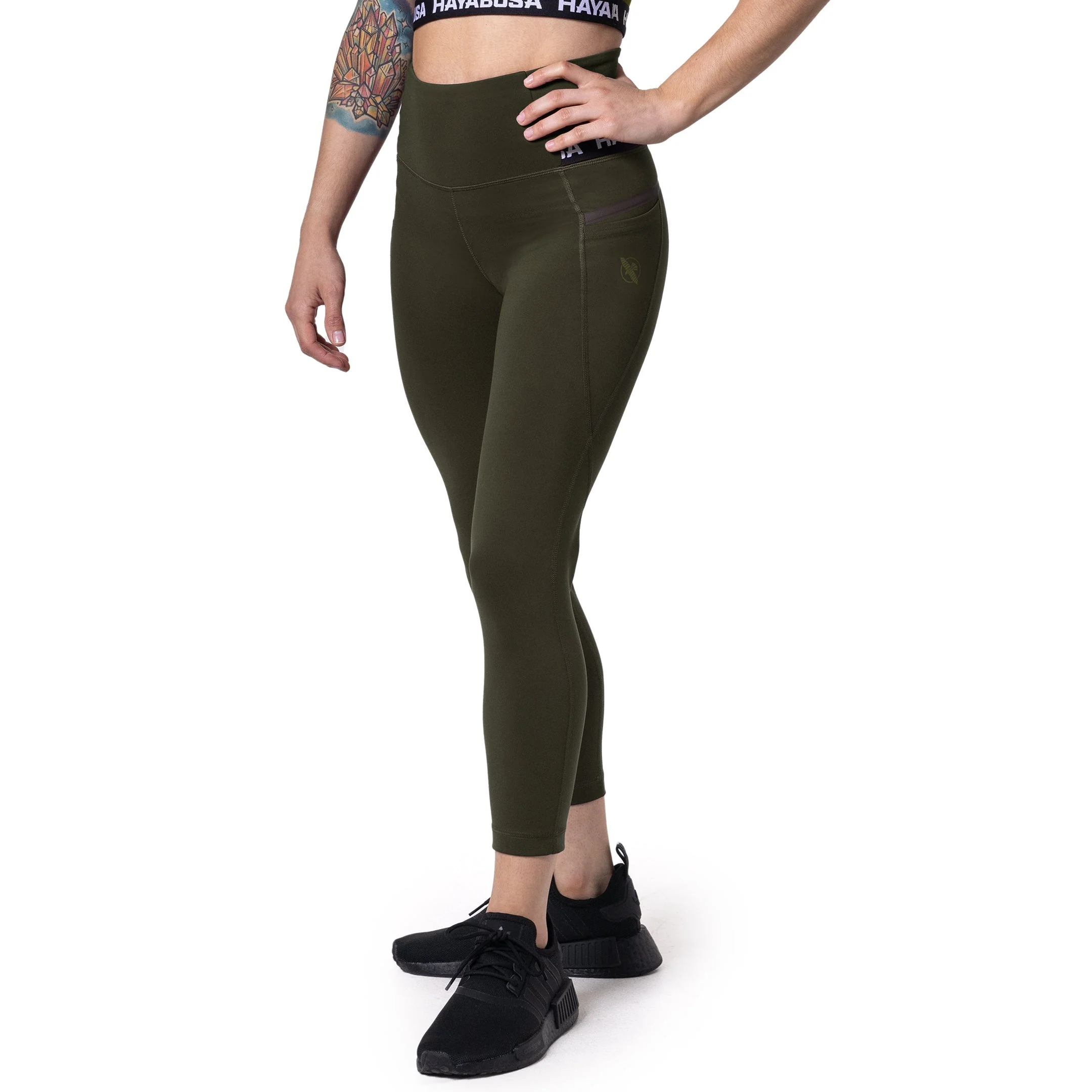 Hayabusa Women’s High Rise 3/4 Leggings - Image 4